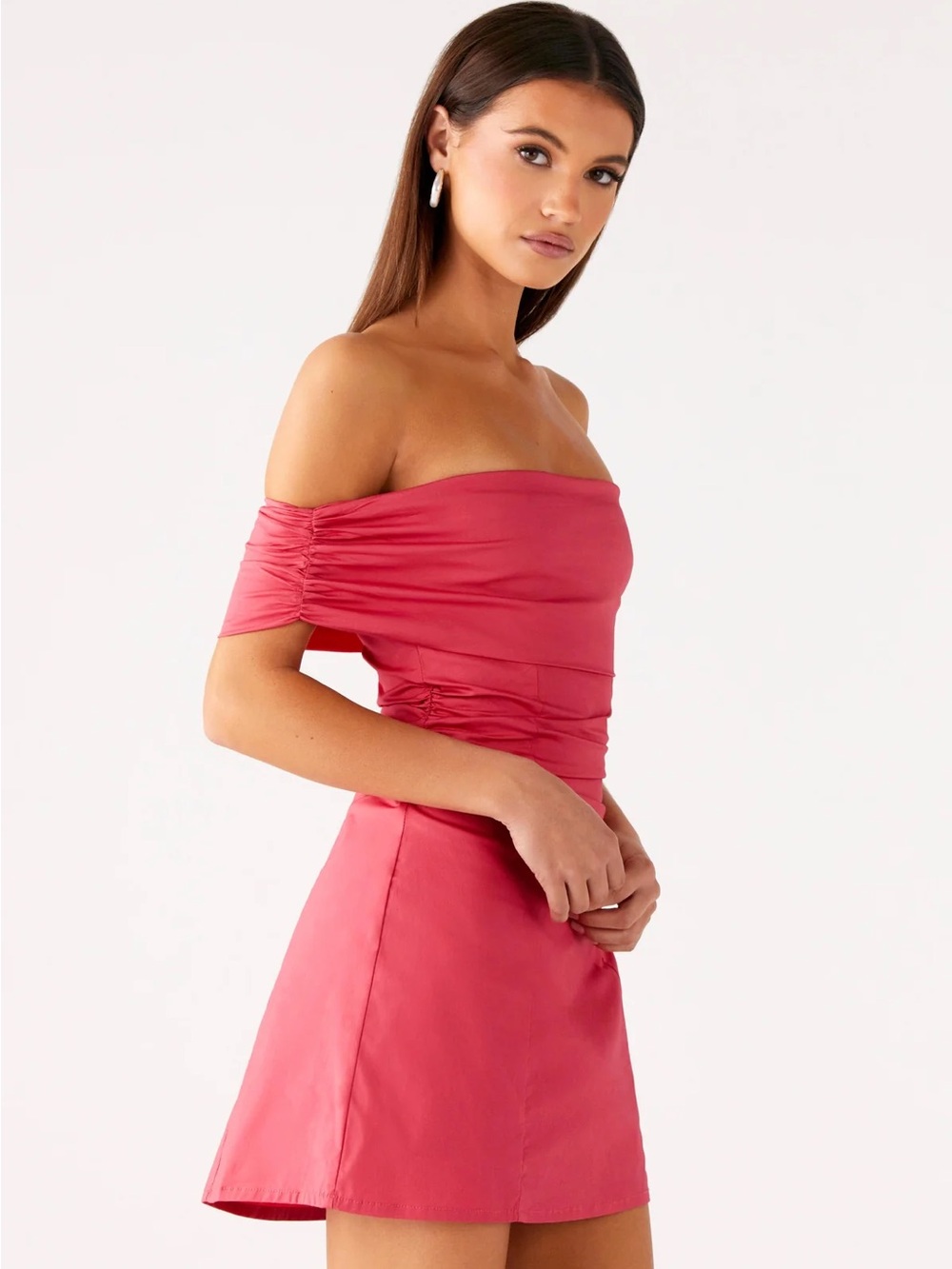 Peppermayo Kierra Mini dress - coral